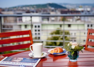 Breakfast on Balcony