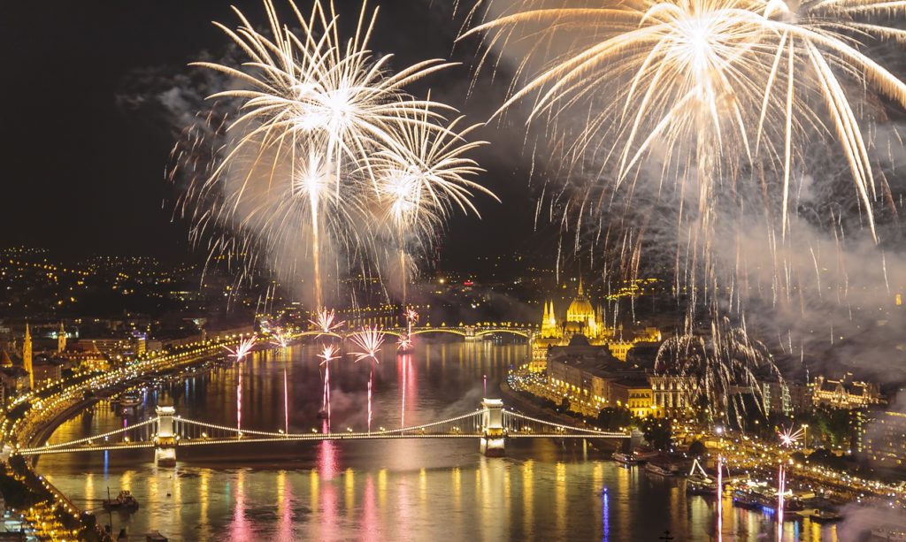 Budapest fireworks August 20th